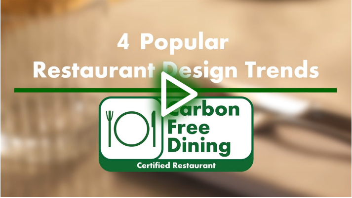 4 Popular Restaurant Design Trends