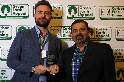 Partners Achievements Recognised At The Inaugural Carbon Free Dining Awards - Rossopomodoro uk - Carbon Free Dining