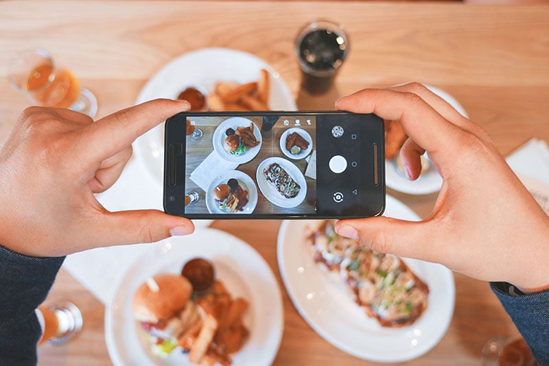 Being searchable on instagram for restaurants